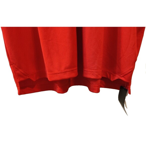 Adidas Climalite New Jersey Institute of Technology Coach Polo NWT Size XL Red - Picture 9 of 12